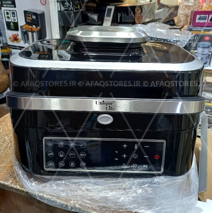 گریل و سرخ کن یونیک لایف UUQ-3368 درب از بالا شیک جدید
