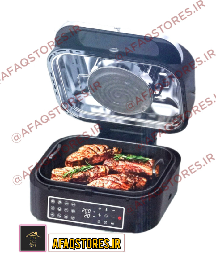 گریل و سرخ کن یونیک لایف UUQ-3368 درب از بالا شیک جدید