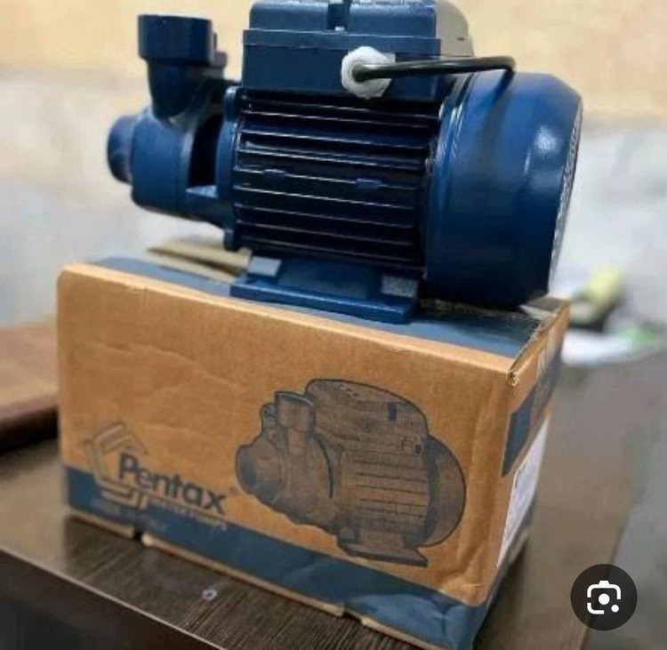 پمپ آب Pentax سیمپیچ مس و شافت استیل و پروانه برنجی