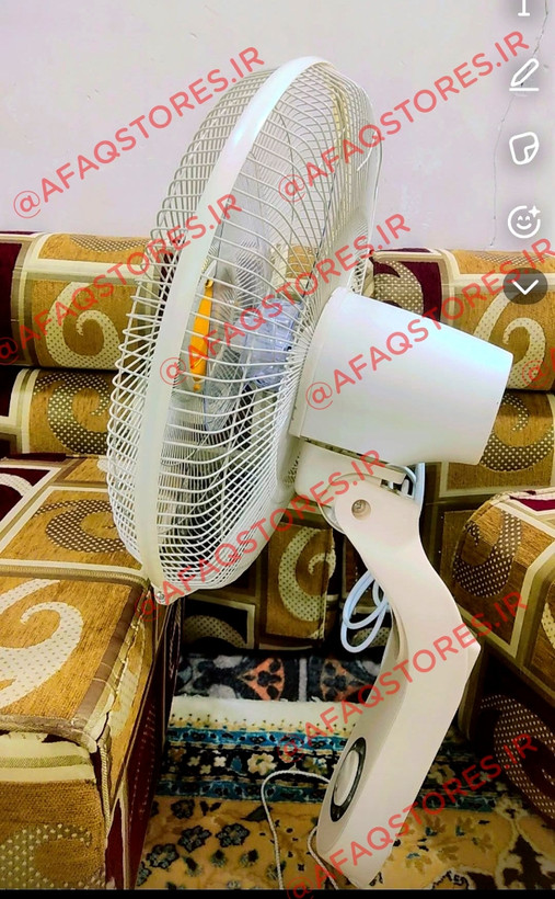 پنکه دیواری نوال NAWEL مدل UW-1679 وارداتی سه سرعته