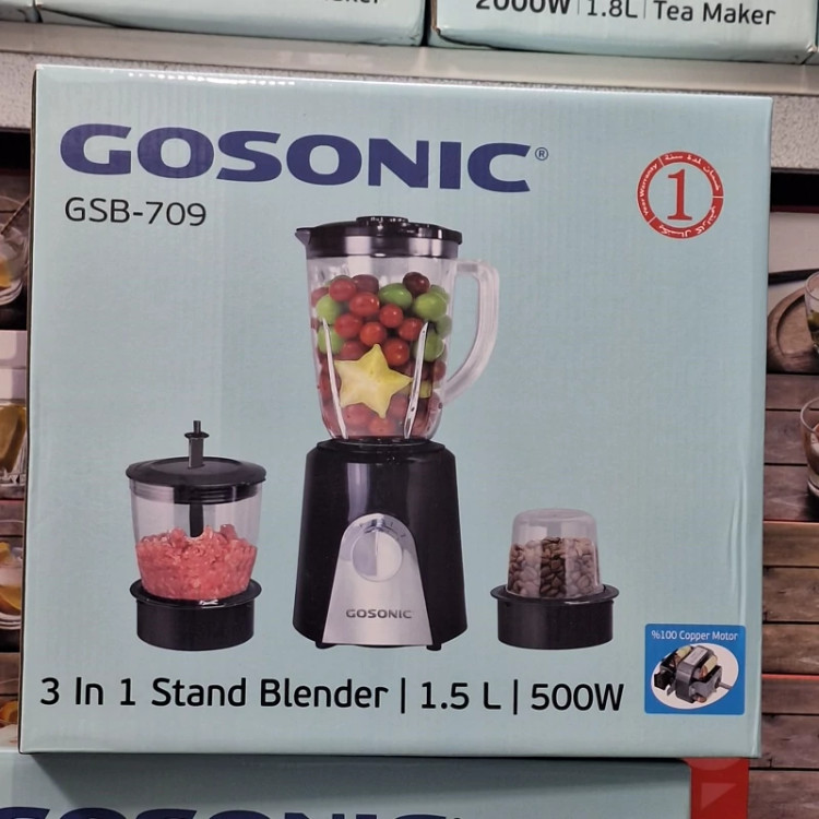 مخلوط کن سه کاره گوسونیک GSB-709 اصل