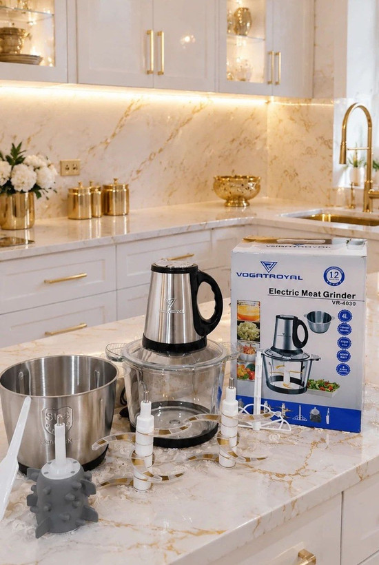 خردکن وگاترویال VOGATROYAL VR-4030 دوکاسه تیغ اضاف