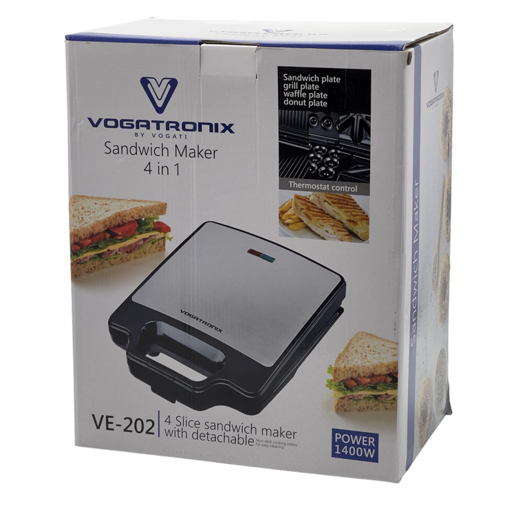 ساندویچ ساز 4کاره وگاترویال VOGATROYAL مدل VR-202