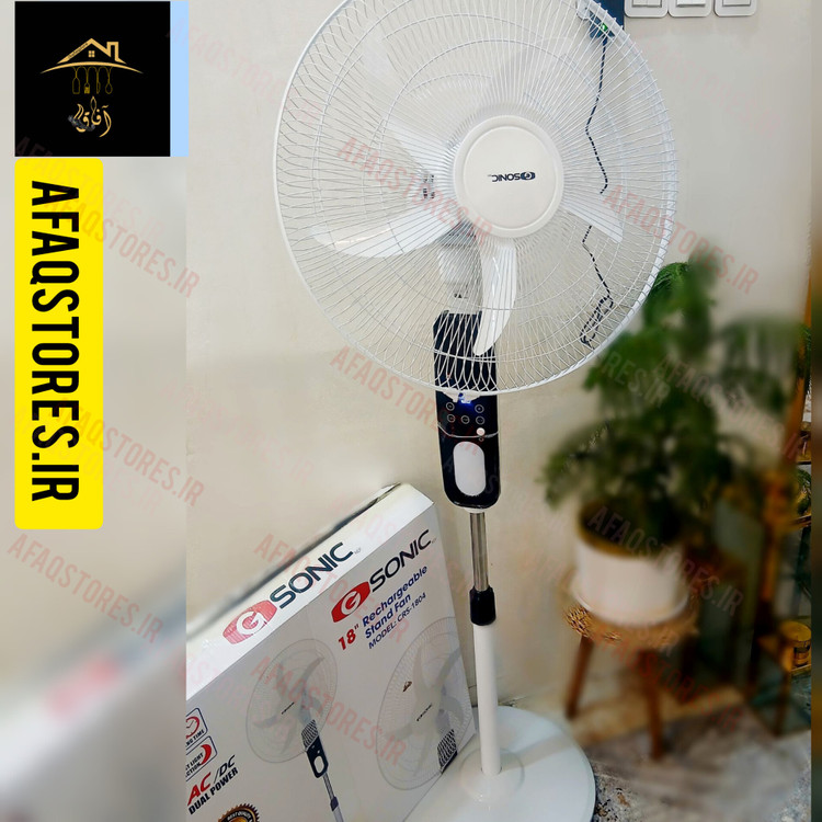 ایستاده شارژی GSONIC مدل CRS-1804 وارداتی