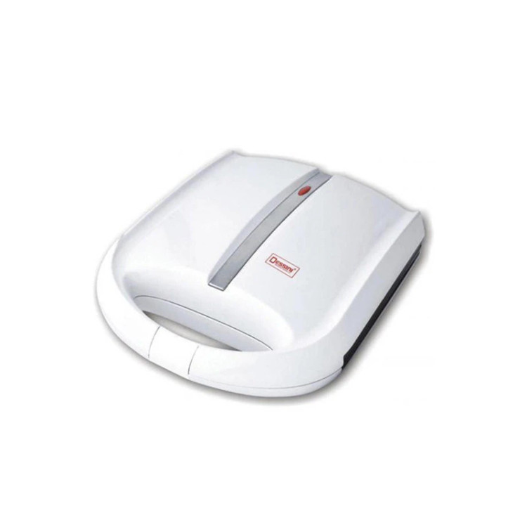 ساندویچ ساز دسینی DESSINI 1400 وات | 4 خانه و 8 تکه، رنگ مشکی و سفید