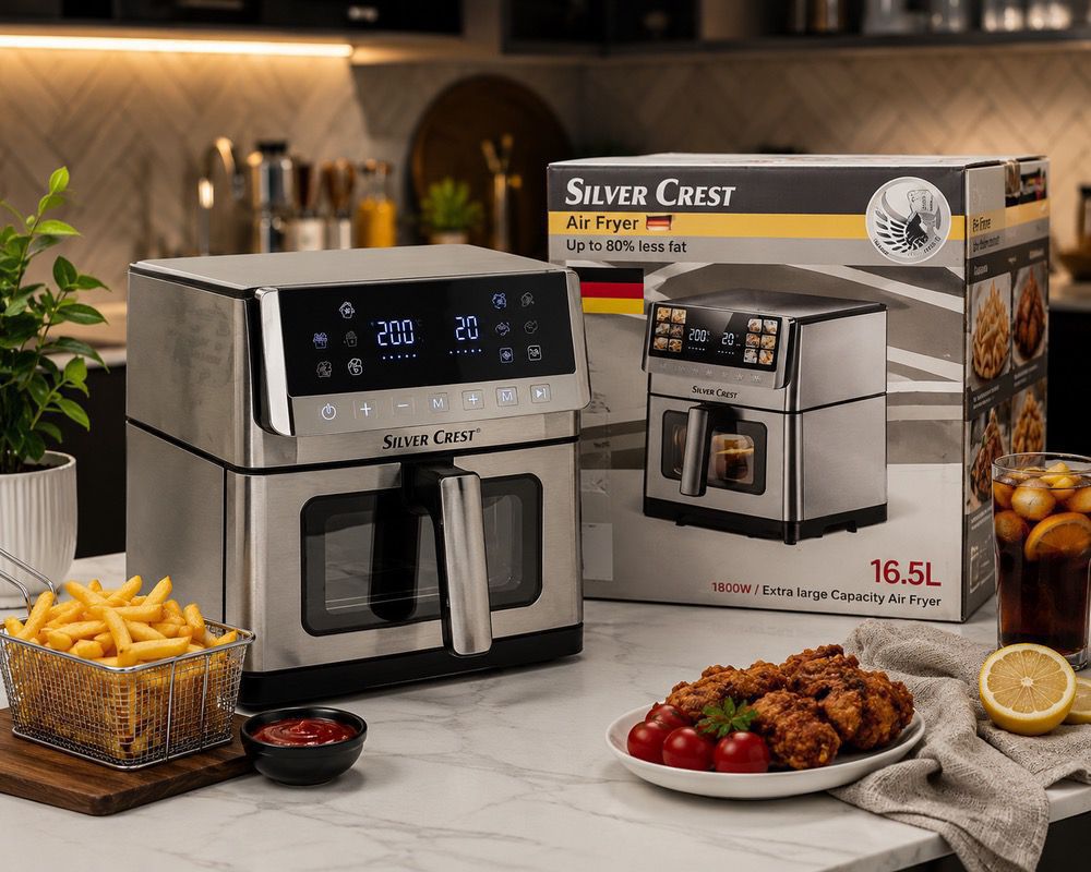 سرخ‌کن بدون روغن SILVER CREST 16.5L  new
