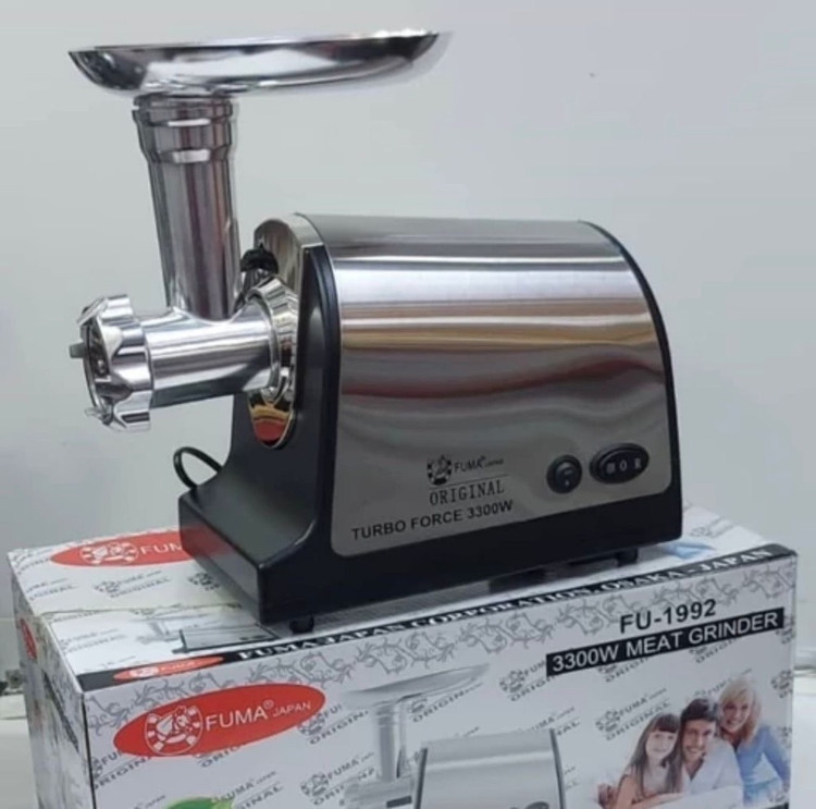 چرخ گوشت فوما FUMA مدل FU-1992 توربو TURBO FORCE 3300W